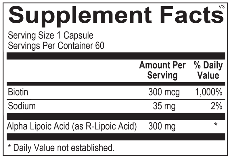Lipoic Acid 300 mg