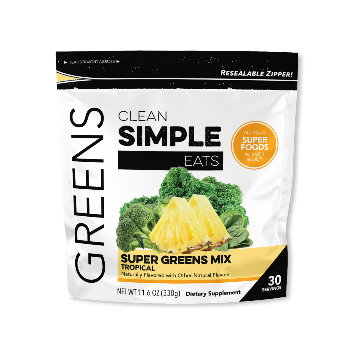 Greens: tropical mix 30 servings