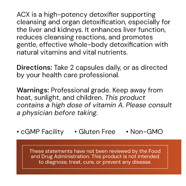 ACX VITAMIN DTX, 60 capsules