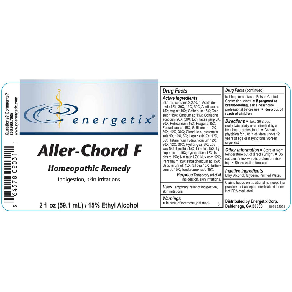 ALLER-CHORD F, 2oz liquid