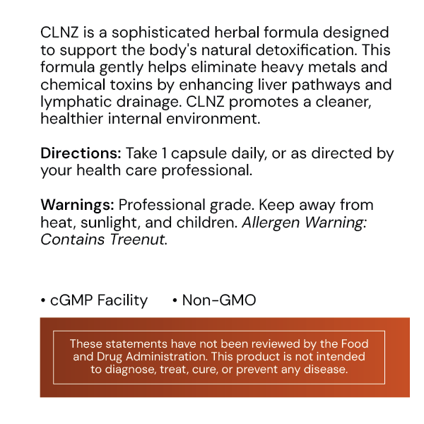CLNZ CHELATOR, 60 capsules
