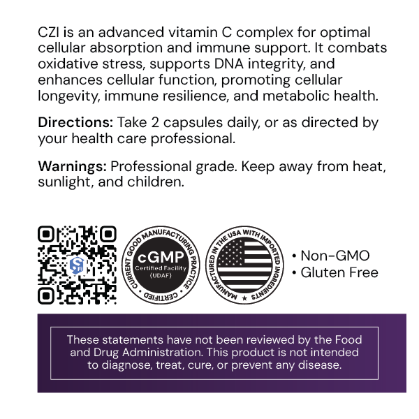 CZI Vitamin C, 60 capsules