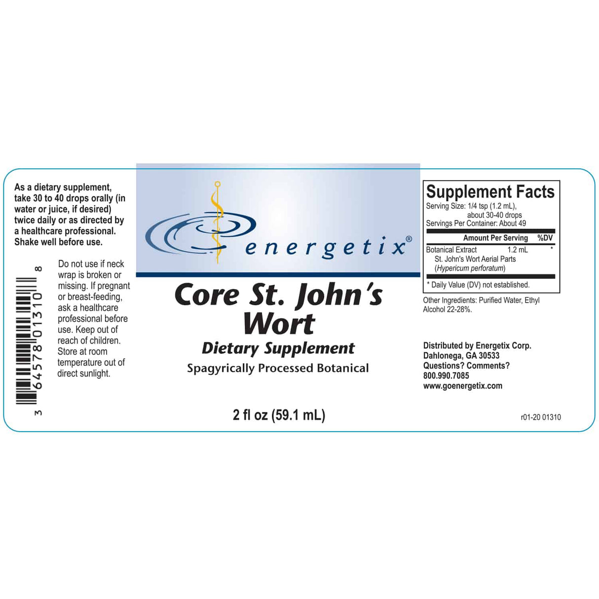 Core St. John's Wort