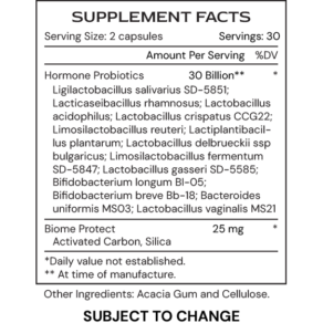 Hormone µBiomic - Alimemtum Labs