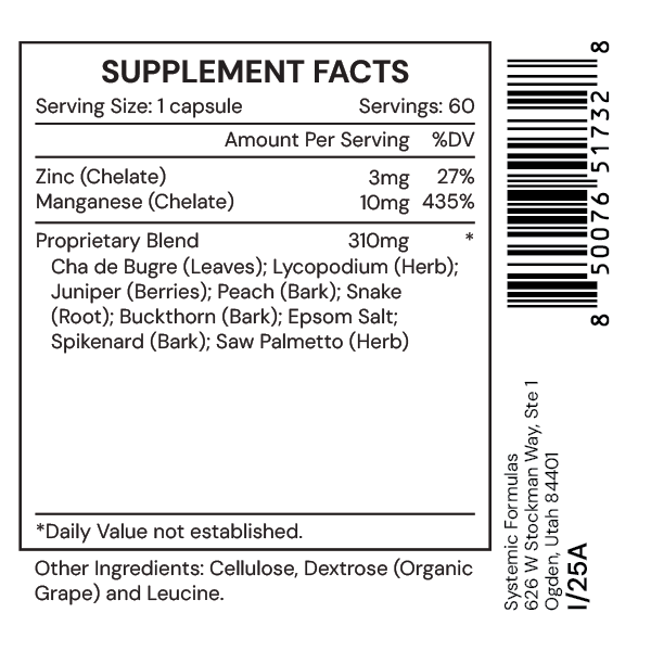 KDIR FLUIDREN, 60 capsules