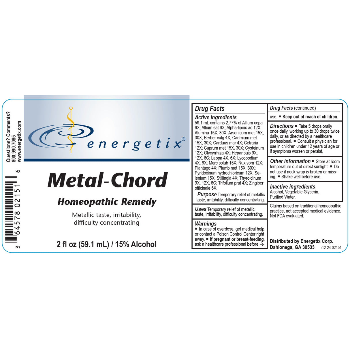 METAL-CHORD
