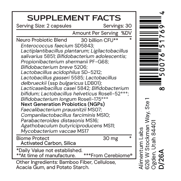 Neuro µ Biomic - Alimentum Labs