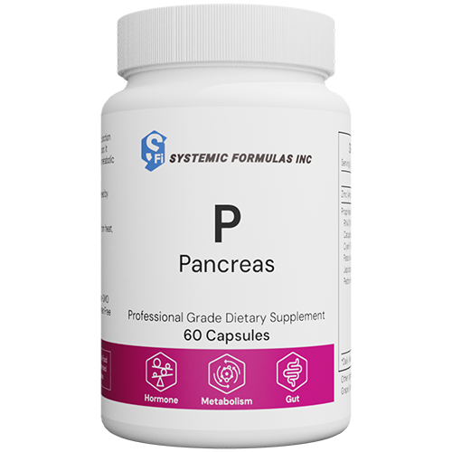 P PANCREAS, 60 capsules