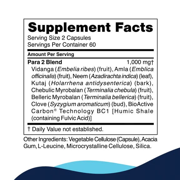 Para 2: Immune & Digestive Support 120 Capsules