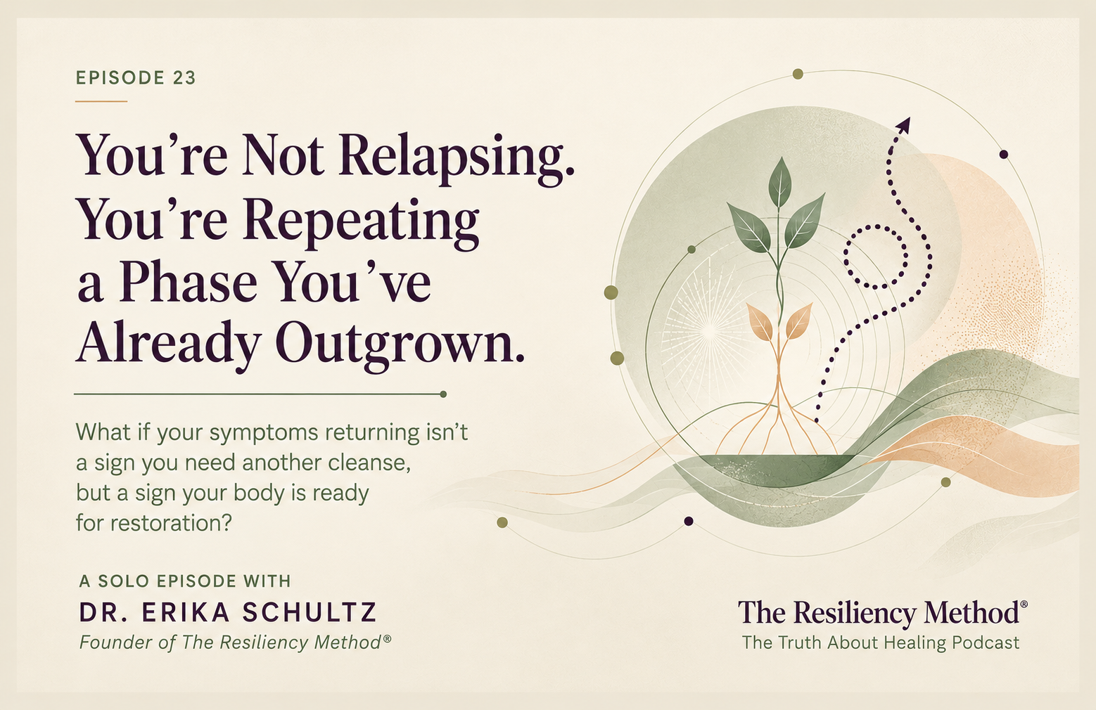 You're Not Relapsing. You're Repeating a Phase You've Already Outgrown.