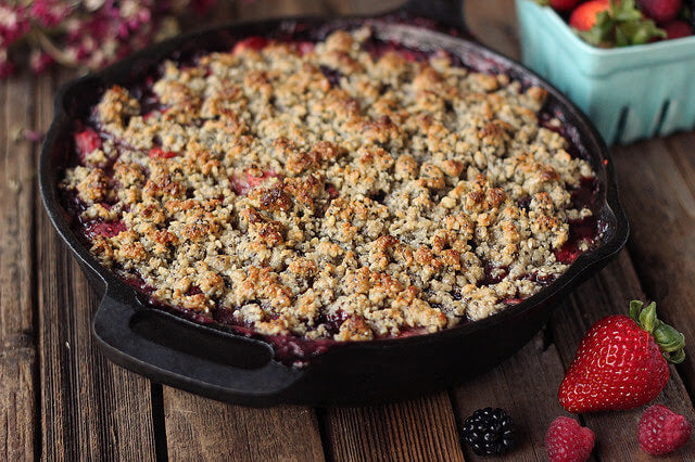 Summer Berry Crisp