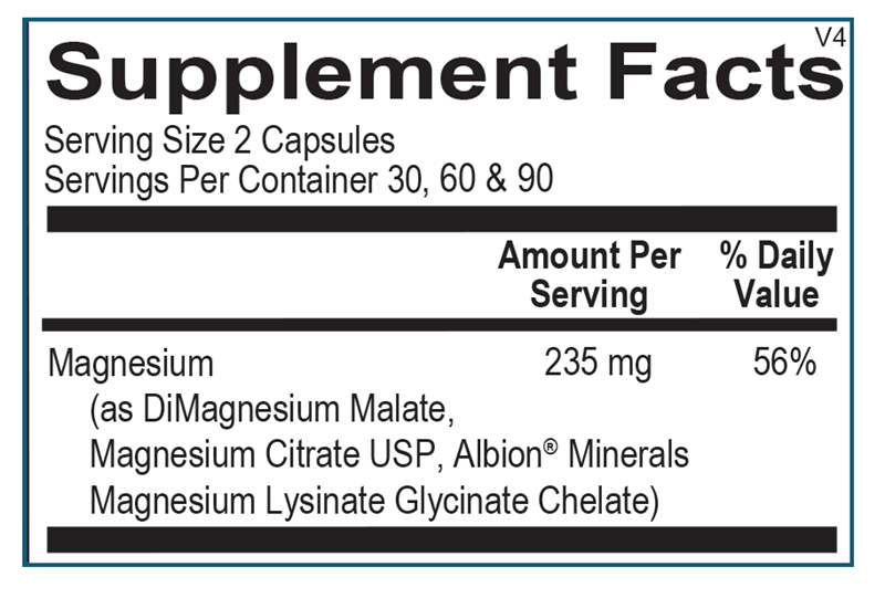 Reacted Magnesium, 60 ct