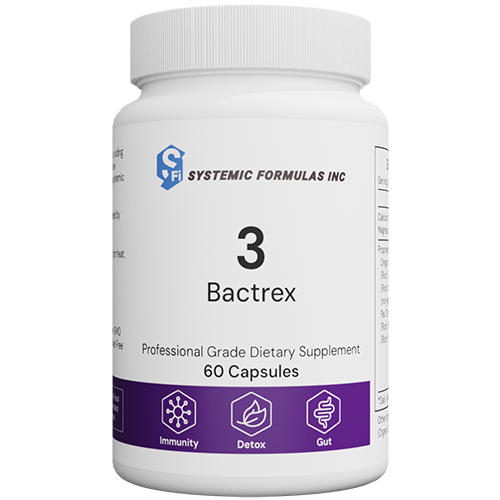 3 BACTREX, 60 capsules 