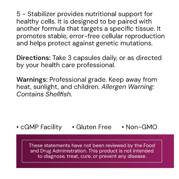 5 STABILIZER, 30 capsules  