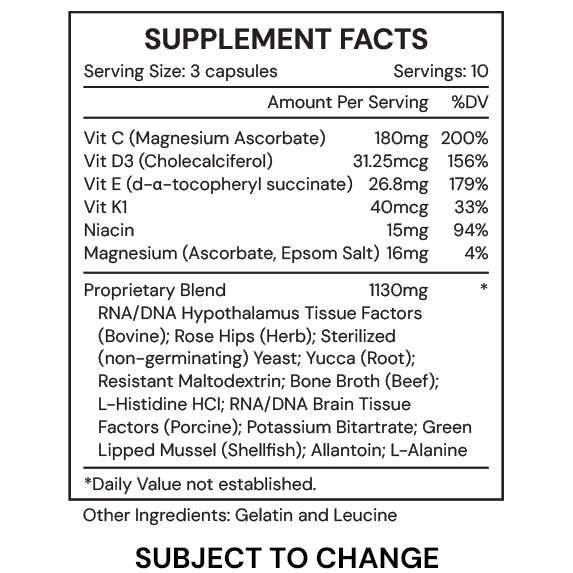 5 STABILIZER, 30 capsules  