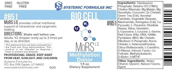 Mors LQ Methylation Donor LQ 1oz   