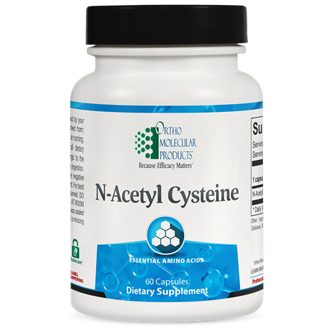 Ortho- N-Acetyl Cysteine (NAC) 60 capsules