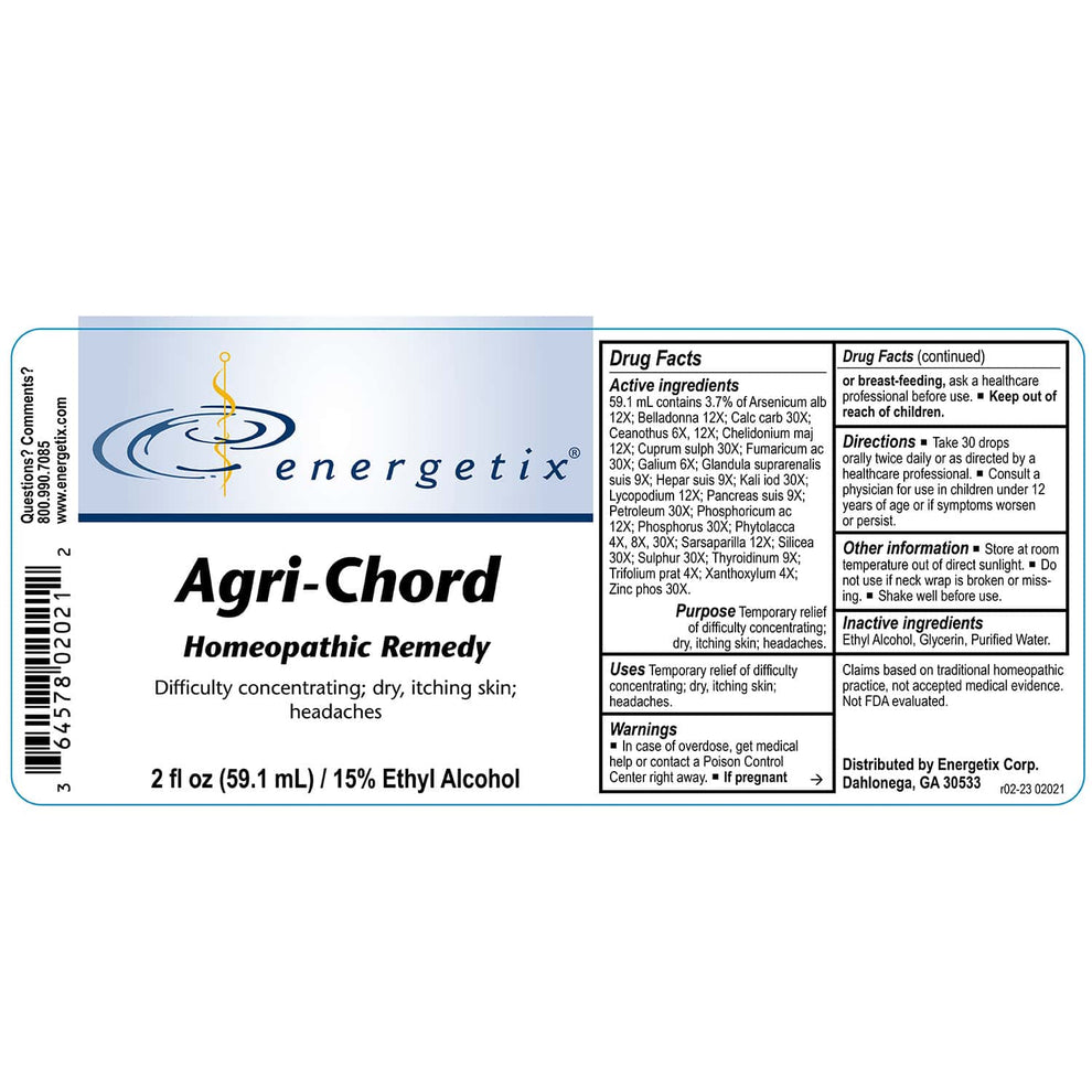 AGRI-CHORD, 2oz liquid