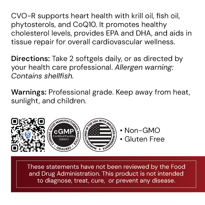 CVO-R Cardiovascular Oil, 60 softgels