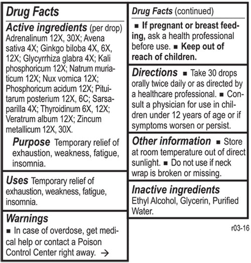 ADRENAL TONE, 2oz liquid