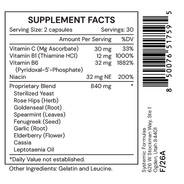 GOLD, 60 capsules   