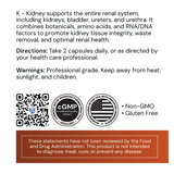 K KIDNEY, 60 capsules   