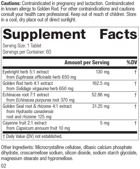 Rev 01 Supplement Facts Image