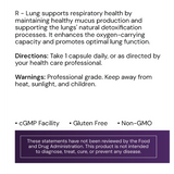 R LUNG, 60 capsules