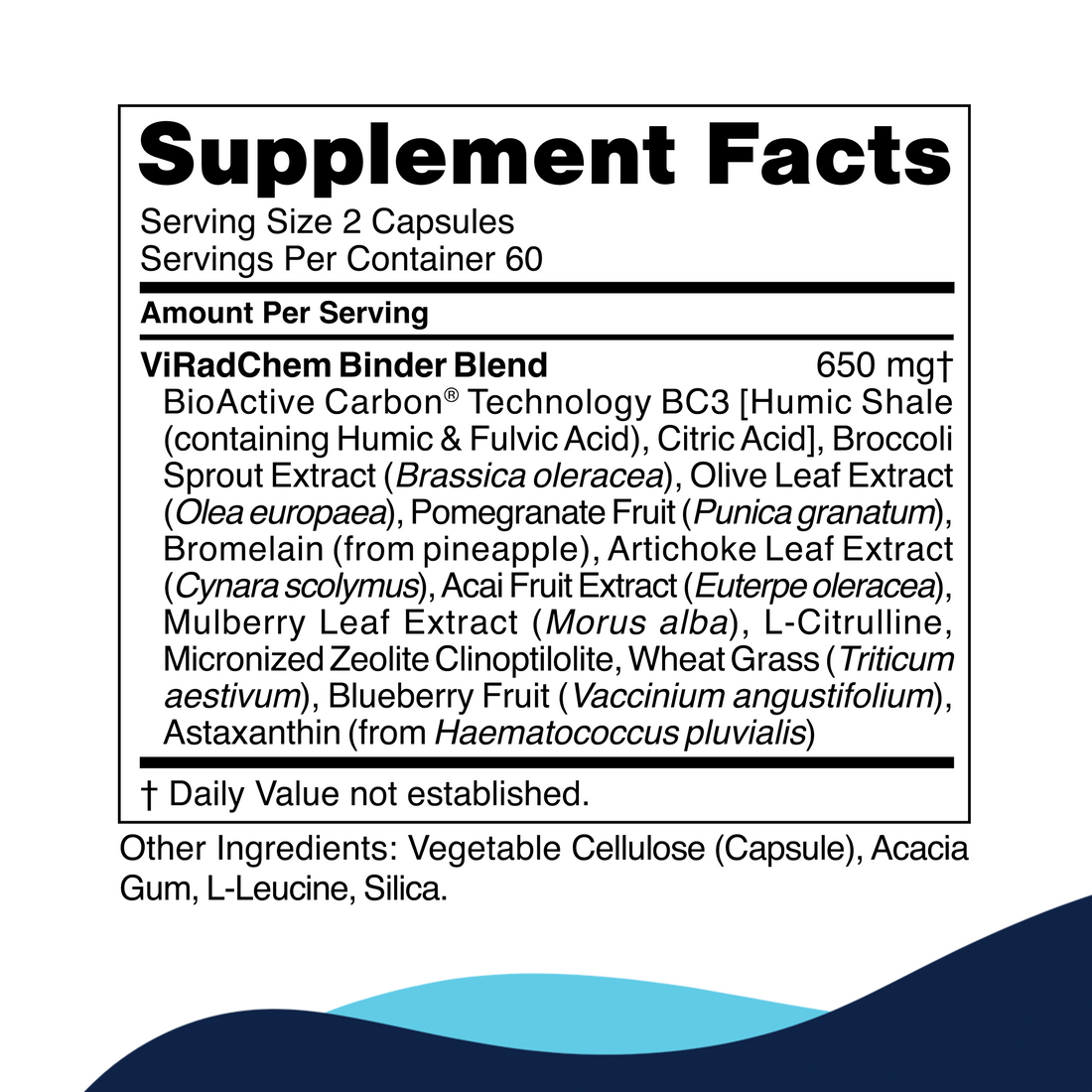 ViRadChem Binder 120 Capsules