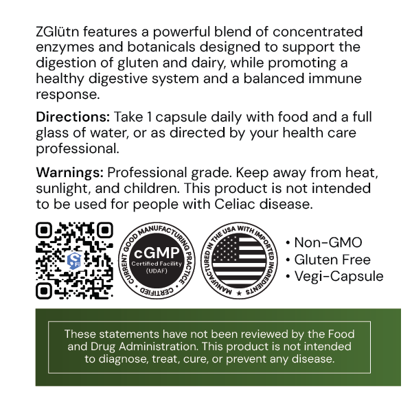 Z GLUTEN, 60 capsules